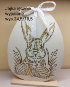 Jajka ręcznie wypalane