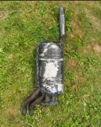 Mercedes W124 E420 E500 tlumik końcowy