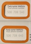 Złoty numer - para 506-708-540 i 506-708-640