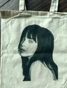 Torba bawełniana torebka tote bag bawełna cotton billie eilish 