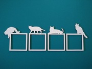 Nakładki Koty na włącznik/kontakt pojedynczy pomysł na prezent