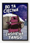 Kapitan Bomba "cięciwa" Plakat a4