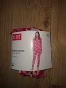 Cleve Piżama damska dwuczęściowa długa XL