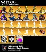 Konto Fortnite (od 1-300 skinów)