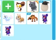 Zestaw pety Adopt me Roblox