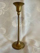 Piękny świecznik Mosiężny na jedną świecę