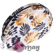 Biały organizer do Obag MOON LIGHT liście czarny szary złoty wkład OMAY