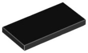 Tile 2 x 4 87079 10 sztuk BLACK