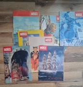 Miesięcznik MORZE 7 numerów 1977-1982rok 
