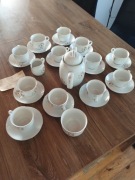 Garnitur Do Kawy Herbaty Na 12 Osób Wawel Sygnowany