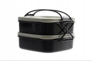 Dwukomorowy lunch box
