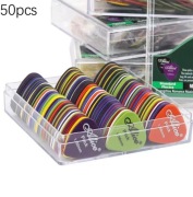 50 sztuk Alice kostki do gry na gitarze w pudełku