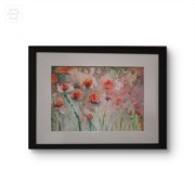 Akwarela "Maki polne"