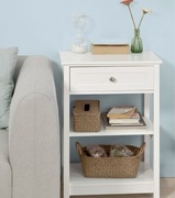 Stolik boczny biały