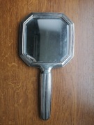 Stare lusterko platerowane srebrem