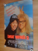ŚWIAT WAYNEA 2 - Plakat lata 90-te 