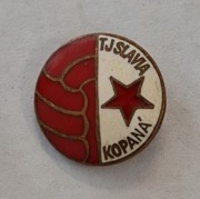 Odznaka SLAVIA Praga stara