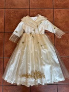 Souza sukienka 5-7 lat 110 116 122 Clariss złota tiul