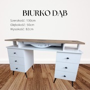 Biurko kosmetyczne do manicure NOWE z pochłaniaczem pyłu