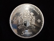 Maltese Cross ( Krzyż Maltański ) 1 uncja srebra moneta kapsel 1oz srebro 