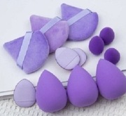 Gąbki do makijażu zestaw 12 sztuk beauty lash