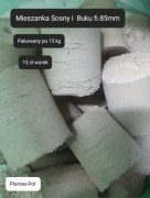 Brykiet drzewny kominek kocioł pellet