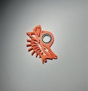 Keyspinner combo kolor magmowy