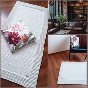 Dywan chodnik ze sznurka pleciony 50/130cm bawełna Motkiemisznurkiem
