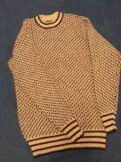 Sweter wełna wełniany duży 50  52 54 bardzo ciepły zimowy