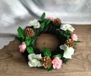 Wianek dekoracyjny ręcznie robiony