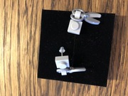 Kolczyki Lego nożyczki