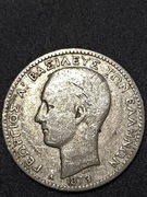 Grecja. 1 drachma 1873r.
