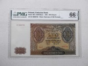 100 zł. 1941 ser.D  PMG66  EPQ