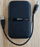 Dysk Silicon Power Armor A60 1TB USB 3.0 | Przebieg tylko 247h! SMART