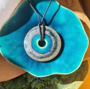 Naszyjnik turkus eye stone