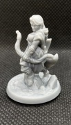 Tropiciel kobieta z łukiem, figurka rpg druk 3d, podstawka 25 mm