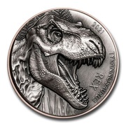 Srebrne monety z serii Double Silver Giant Bi Metal 10 Vatu Vanuatu 2021-23