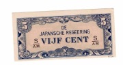 INDIE HOLENDERSKIE 5 CENTS 1942 P120C