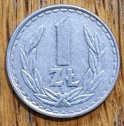 Moneta 1 zł - 1986r