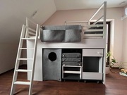 Meble VOX Nest - zestaw z materacem i biurkiem