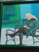 Obraz olejny. Andrzej Kur 