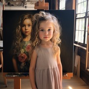 portret na zamówienie, Portret olejny ze zdjęcia, portret na zamówienie , 