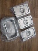 Zestaw gastronomiczny: bemary, nóż, trzepaczka, timer