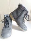 Buty zimowe Pepperts! 33 popielate na zamek