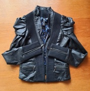 Kurtka damska skórzana Affliction Premium Black S