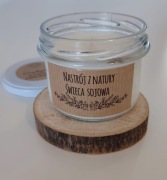 Naturalna świeca sojowa 