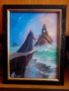 "PROROK OSTATNICH CZASÓW"- OBRAZ OLEJNY NA PŁÓTNIE -ANDRZEJ KACZMAREK 