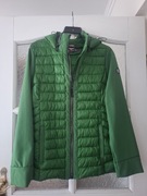 Zielona pikowana kurtka, stan bardzo dobry!