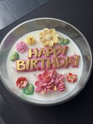 Świeca sojowa urodziny