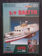 Model Kartonowy GPM 359 Statek rzeczny s/p BAŁTYK